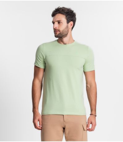 Camiseta Básica Masculina Diametro Verde