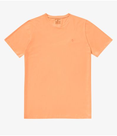 Camiseta Masculina Basica Diametro Laranja
