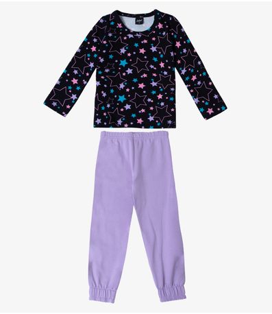 Pijama Infantil Menina Select Roxo