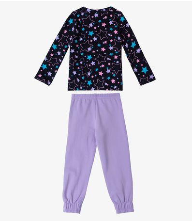 Pijama Infantil Menina Select Roxo