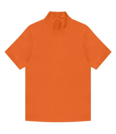 Blusa Feminina Gola Alta Endless Laranja