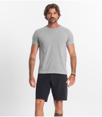 Bermuda Masculina Com Bolsos e Passantes Shift Azul