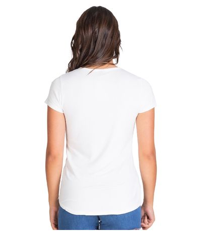 Blusa Feminina Estampada Rovitex Bege
