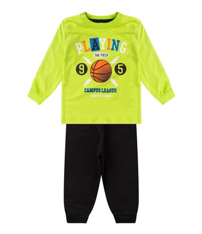 Conjunto Infantil Menino Meia Estação Kappes Verde