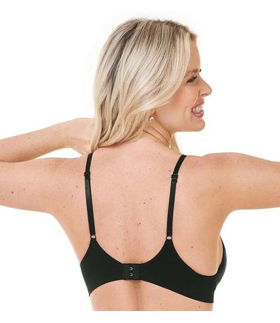 Sutiã Laser Termofusionado sem Costura Zee Rucci Preto