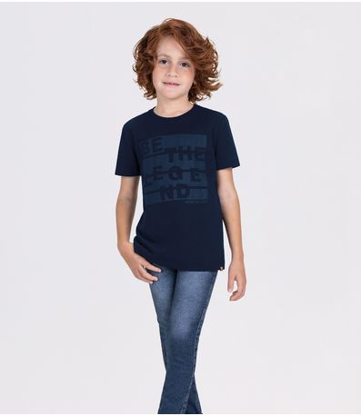 Conjunto Infantil Camiseta Com Calça Trick Nick Azul