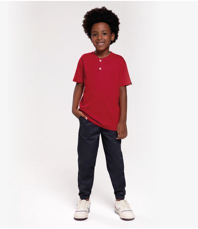 Polo Infantil Trick Nick Vermelho
