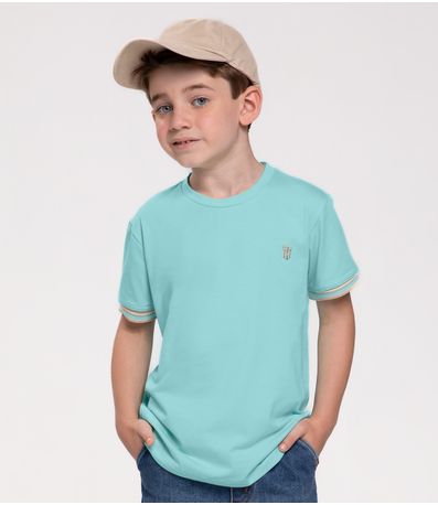 Camiseta Infantil Masculina Trick Nick Azul