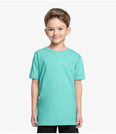 Camiseta Infantil Masculina Trick Nick Azul