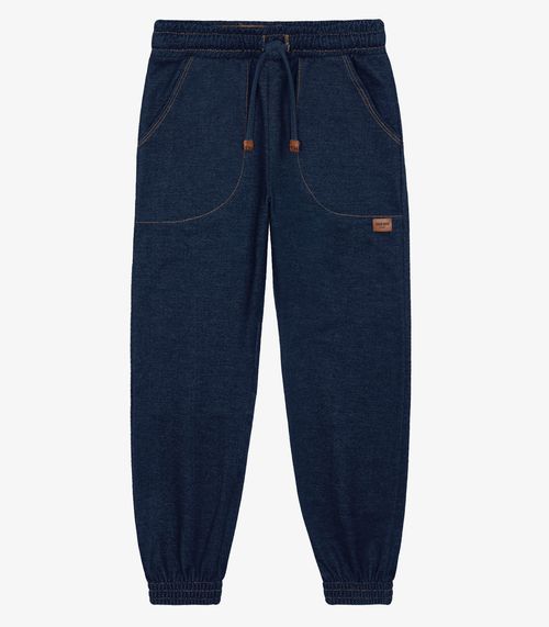 Calça Jogger Masculina Infantil Trick Nick Azul