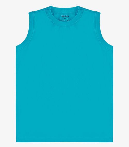 Regata Básica Infantil Masculina Rovitex Kids Azul
