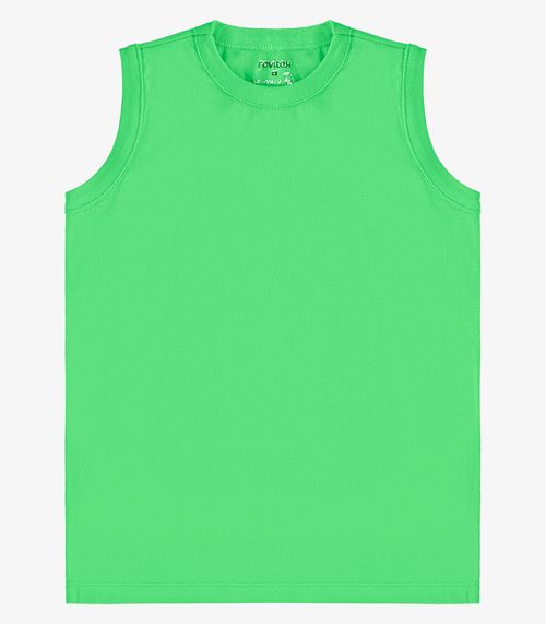 Regata Básica Infantil Masculina Rovitex Kids Verde