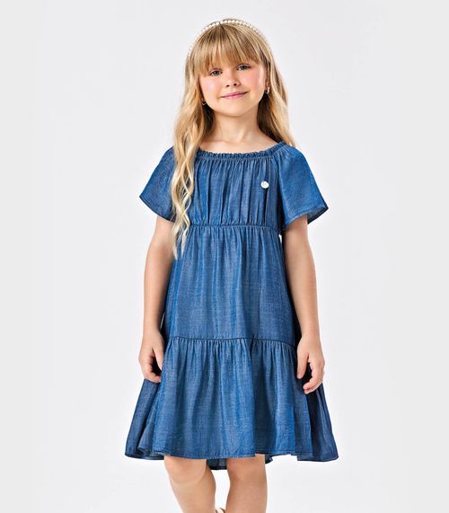 Vestido Liocel Trick Nick Azul