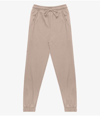 Calça Jogger Juvenil Masculina Minty Marrom