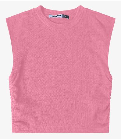 Regata Muscle Feminina Minty Rosa