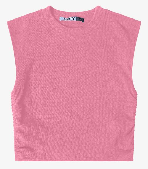 Regata Muscle Feminina Minty Rosa
