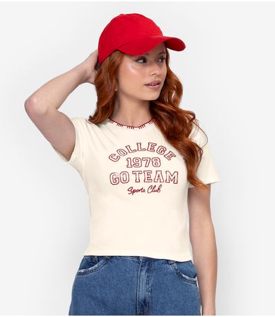 Blusa Ribana Feminina Minty Bege