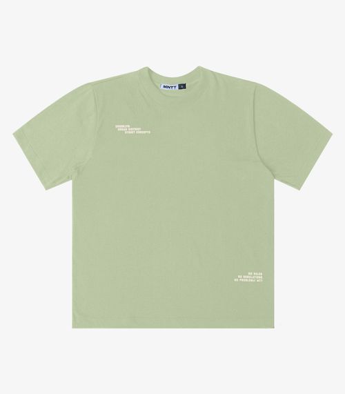 Camiseta Juvenil Em Malhão Masculina Minty Verde