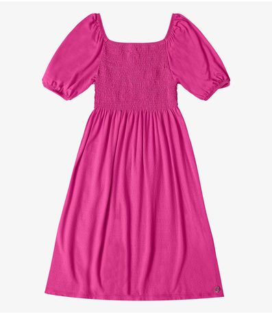 Vestido Viscose Feminino Minty Rosa