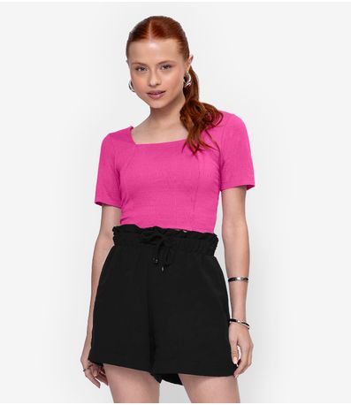 Shorts Clochard Feminino Minty Preto