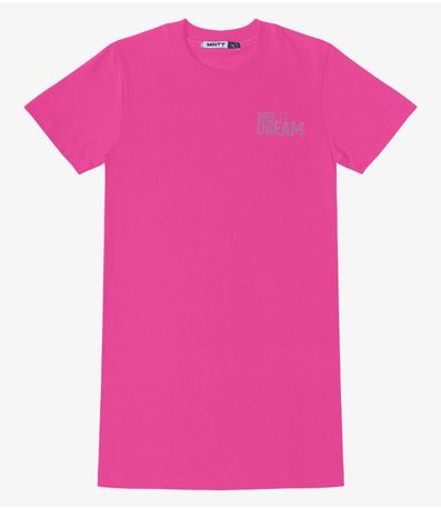 Vestido Curto Feminino Minty Rosa