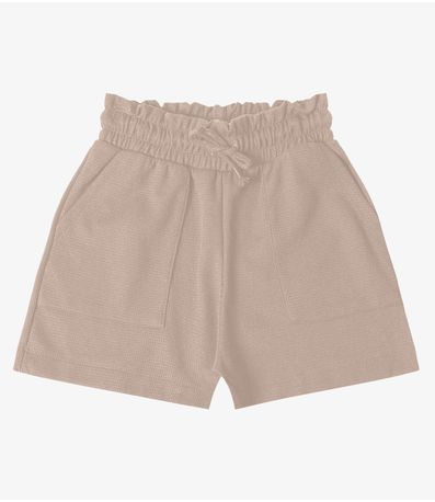 Shorts Clochard Feminino Minty Marrom