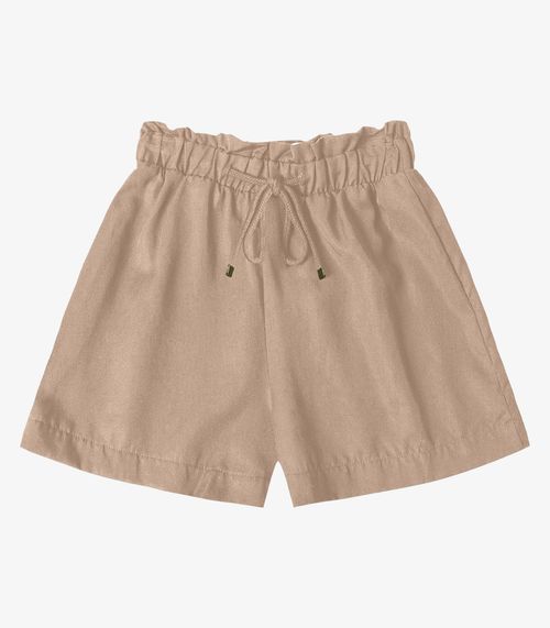 Shorts Clochard Feminino Minty Marrom