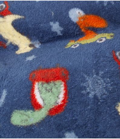 Manta Infantil Microfibra Bene Casa Azul