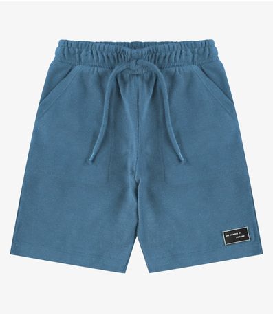 Bermuda Infantil Masculina Malhão Fruit Rovi Kids Azul