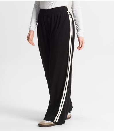 Calça Pantalona Feminina Endless Preto