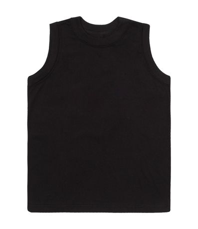 Regata Básica Infantil Masculina RoviKids Preto