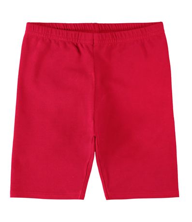 Bermuda Ciclista Infantil Feminina Rovitex Kids Vermelho