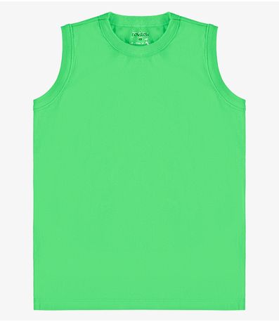 Regata Básica Infantil Masculina RoviKids Verde
