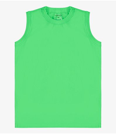 Regata Básica Infantil Masculina RoviKids Verde
