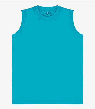Regata Básica Infantil Masculina RoviKids Azul