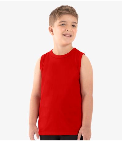 Regata Básica Infantil Masculina RoviKids Laranja
