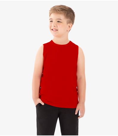 Regata Básica Infantil Masculina RoviKids Laranja