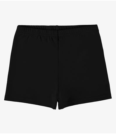 Shorts em Cotton Leve Rovikids Preto