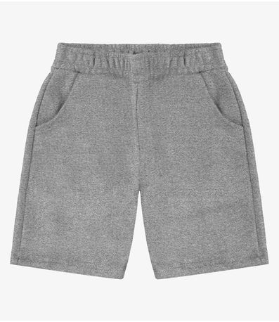 Bermuda Básica Masculina RoviKids Cinza