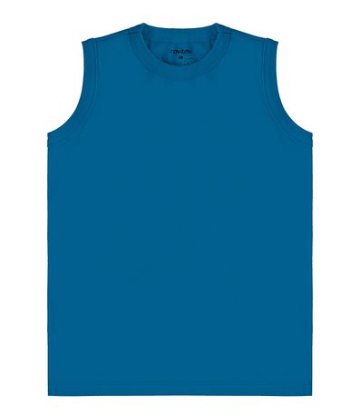 Regata Básica Infantil Masculina RoviKids Azul