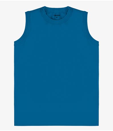 Regata Básica Infantil Masculina RoviKids Azul
