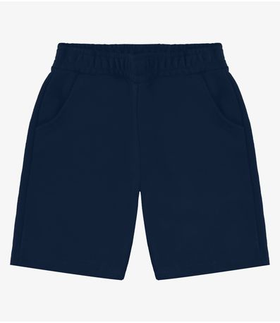 Bermuda Básica Masculina RoviKids Azul