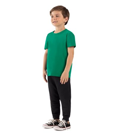 Calça Básica Unissex Infantil RoviKids Preto