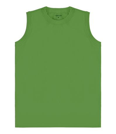 Regata Básica Infantil Masculina RoviKids Verde