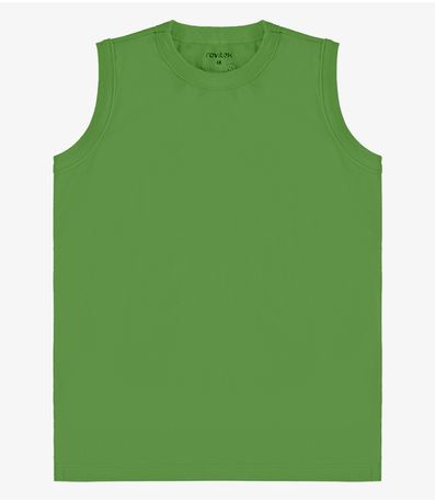 Regata Básica Infantil Masculina RoviKids Verde