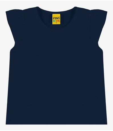 Blusa Infantil Viscotorcion RoviKids Azul