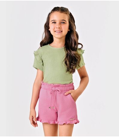 Blusa Infantil Anarruga Trick Nick Verde