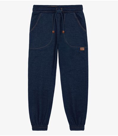 Calça Jogger Masculina Infantil Trick Nick Azul