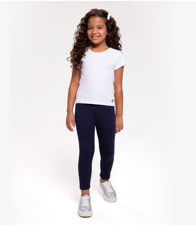 Legging Infantil Feminina Trick Nick Azul