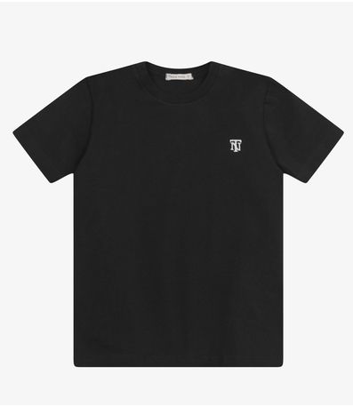 Camiseta Infantil Masculina Trick Nick Preto